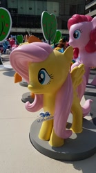 Size: 533x960 | Tagged: safe, photographer:parnkung, fluttershy, irl, official, photo, singha (brand), thailand