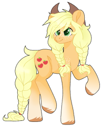 Size: 577x709 | Tagged: safe, artist:fioweress, applejack, earth pony, pony, cowboy hat, cute, hat, jackabetes, simple background, smiling, solo, stetson, transparent background