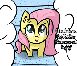 Size: 2044x1768 | Tagged: safe, artist:artiks, fluttershy, pegasus, pony, cloud, cute, dialogue, ear fluff, female, filly, filly fluttershy, shyabetes, solo, younger