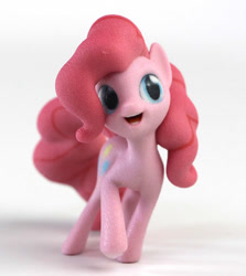 Size: 360x404 | Tagged: safe, artist:sfabrandonjohnson, pinkie pie, earth pony, pony, 3d, 3d print, blender, female, irl, mare, model, photo, solo