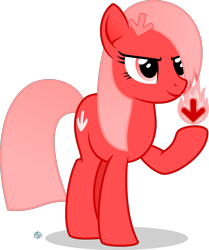 Size: 2000x2390 | Tagged: safe, artist:arifproject, oc, oc only, oc:downvote, pony, burning, derpibooru, derpibooru ponified, downvote, downvote's downvotes, evil grin, meta, ponified, raised hoof, simple background, smiling, smirk, solo, transparent background, vector