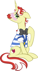 Size: 2178x4014 | Tagged: safe, artist:catnipfairy, flam, pony, unicorn, blushing, floppy ears, male, simple background, sitting, solo, stallion, transparent background, vector