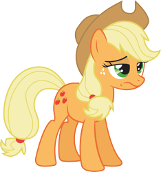 Size: 2996x3195 | Tagged: safe, artist:d2xa, applejack, earth pony, pony, .svg available, female, mare, simple background, solo, transparent background, vector