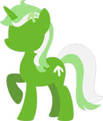 Size: 1696x1989 | Tagged: safe, artist:arifproject, oc, oc only, oc:upvote, pony, unicorn, derpibooru, derpibooru ponified, female, hooves, horn, lineless, mare, meta, minimalist, modern art, ponified, raised hoof, simple background, solo, transparent background, vector