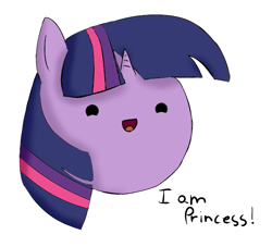 Size: 631x574 | Tagged: safe, artist:greenpegasushorse, derpibooru import, twilight sparkle, cute, disembodied head, head, solo, text, twiabetes