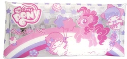 Size: 650x302 | Tagged: safe, pinkie pie, earth pony, pony, collaboration, little twin stars, sanrio, sanrio characters collabs