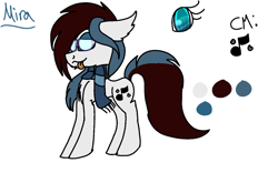 Size: 1280x800 | Tagged: safe, artist:brokensilence, oc, oc only, oc:mira songheart, earth pony, pony, chest fluff, cute, ponysona, ponytail, simple background, solo, white background