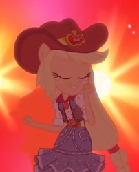 Size: 622x768 | Tagged: safe, screencap, applejack, dance magic, equestria girls, spoiler:eqg specials, cropped