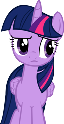 Size: 8032x15605 | Tagged: safe, artist:cyanlightning, derpibooru import, twilight sparkle, twilight sparkle (alicorn), alicorn, pony, applejack's "day" off, absurd resolution, female, folded wings, mare, simple background, solo, transparent background, vector