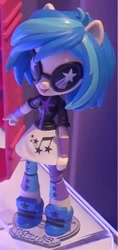 Size: 500x1058 | Tagged: safe, dj pon-3, vinyl scratch, equestria girls, doll, equestria girls minis, solo, toy