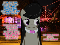 Size: 900x672 | Tagged: safe, artist:erthilo, octavia melody, earth pony, pony, ask octavia, female, halloween, holiday, irl, mare, photo, ponies in real life, solo