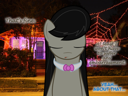 Size: 900x672 | Tagged: safe, artist:erthilo, octavia melody, earth pony, pony, ask octavia, eyes closed, female, halloween, holiday, irl, mare, photo, ponies in real life, solo