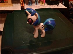 Size: 600x448 | Tagged: safe, artist:vazquezg19, dj pon-3, vinyl scratch, funko, irl, photo, solo, toy