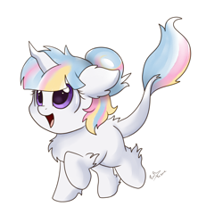 Size: 2030x2286 | Tagged: safe, artist:pridark, oc, oc only, oc:lorelei, pony, unicorn, cute, fluffy, simple background, solo, white background