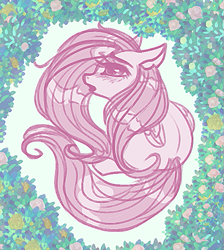 Size: 507x566 | Tagged: safe, artist:ponycide, fluttershy, pegasus, pony, female, mare, solo