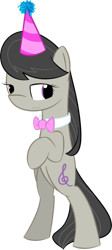 Size: 335x750 | Tagged: safe, artist:erthilo, octavia melody, earth pony, pony, ask octavia, bipedal, simple background, solo, transparent background