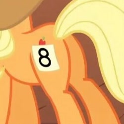 Size: 260x260 | Tagged: safe, screencap, applejack, earth pony, pony, fall weather friends, 8, plot, solo