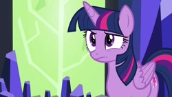 Size: 1280x720 | Tagged: safe, derpibooru import, screencap, twilight sparkle, twilight sparkle (alicorn), alicorn, pony, solo