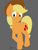 Size: 1942x2570 | Tagged: safe, artist:platenjack, applejack, earth pony, pony, applejack's hat, blonde, blonde mane, blonde tail, female, green eyes, mare, orange coat, solo