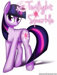 Size: 1200x1600 | Tagged: safe, artist:kaiomutaru25, derpibooru import, twilight sparkle, glowing horn, magic, solo