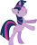 Size: 1000x1233 | Tagged: safe, artist:pisonisy, derpibooru import, twilight sparkle, magical mystery cure, bipedal, happy, rearing, simple background, solo, transparent background, vector