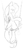 Size: 756x1506 | Tagged: safe, artist:pepperoach, fluttershy, pegasus, pony, squirrel, flutterbutt, monochrome, plot, rear view, sitting, sketch, swing, underhoof