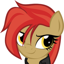 Size: 500x500 | Tagged: safe, artist:the smiling pony, oc, oc:dala vault, earth pony, pony, .svg available, derpibooru, derpibooru badge, meta, simple background, smiling, solo, svg, transparent background, vector