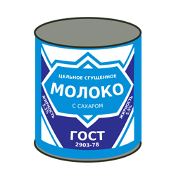 Size: 500x500 | Tagged: safe, artist:byteslice, .svg available, can, condensed milk, cyrillic, derpibooru, derpibooru badge, meta, no pony, russian, simple background, svg, transparent background, vector