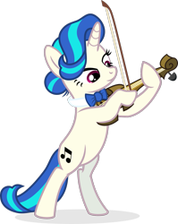 Size: 1187x1494 | Tagged: safe, artist:punzil504, dj pon-3, vinyl scratch, pony, unicorn, alternate hairstyle, alternate universe, female, mare, mirror universe, simple background, solo, transparent background, vector, vinyl class, violin