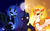 Size: 2000x1225 | Tagged: safe, artist:oyks, daybreaker, nightmare moon, princess celestia, princess luna, oc, oc:corona, alicorn, pony, alicorn oc, horn, royal sisters, vector, wings