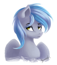 Size: 2466x2800 | Tagged: safe, artist:likelike1, oc, oc only, oc:tanderlight, oc:thunder light, pegasus, pony, bust, fedora, hat, male, pastel, portrait, simple background, solo, stallion, white background, wings