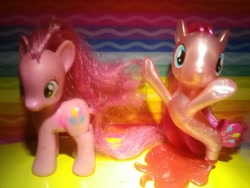 Size: 960x720 | Tagged: safe, artist:user15432, pinkie pie, earth pony, pony, sea pony, seapony (g4), my little pony: the movie, spoiler:my little pony the movie, hasbro, hasbro studios, irl, my little pony, photo, seaponified, seapony pinkie pie, species swap, toy