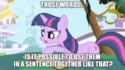 Size: 888x499 | Tagged: safe, derpibooru import, edit, edited screencap, screencap, twilight sparkle, unicorn twilight, pony, unicorn, friendship is magic, book, book of harmony, female, image macro, just one bite, mare, meme, solo, spongebob squarepants