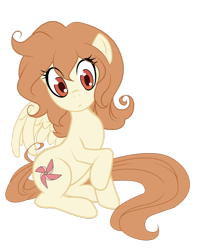 Size: 1013x1280 | Tagged: safe, artist:the-orator, oc, oc only, oc:whirly willow, pegasus, pony, female, mare, simple background, sitting, solo, transparent background