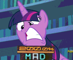 Size: 598x494 | Tagged: safe, derpibooru import, edit, edited screencap, editor:watermelon changeling, screencap, twilight sparkle, twilight sparkle (alicorn), alicorn, pony, every little thing she does, 200% mad, caption, expand dong, exploitable meme, faic, how do you make your neck go like that?, image macro, meme, solo