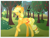 Size: 1024x768 | Tagged: safe, artist:sunshinejuliet, applejack, earth pony, pony, apple tree, solo, tree