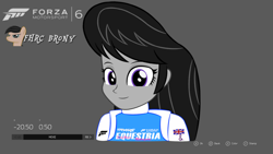 Size: 1440x810 | Tagged: safe, artist:forzaveteranenigma, octavia melody, equestria girls, england, forza motorsport 6