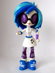 Size: 990x1320 | Tagged: safe, artist:whatthehell!?, dj pon-3, vinyl scratch, equestria girls, doll, equestria girls minis, irl, merchandise, photo, shoes, sneakers, toy