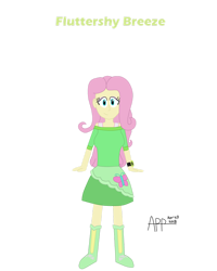 Size: 1024x1280 | Tagged: safe, artist:theappstore, fluttershy, equestria girls, simple background, solo, transparent background