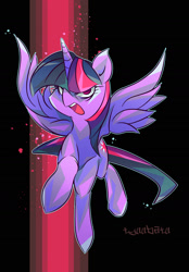 Size: 1200x1729 | Tagged: safe, artist:tyuubatu, derpibooru import, twilight sparkle, twilight sparkle (alicorn), alicorn, pony, solo