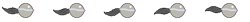 Size: 469x42 | Tagged: safe, artist:mega-poneo, octavia melody, pony, ball, bowtie, mlp online, pixel art, rolling, simple background, solo, sonic the hedgehog (series, spin dash, sprite, transparent background