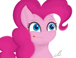 Size: 6500x5000 | Tagged: safe, artist:legiot18, pinkie pie, earth pony, pony, absurd resolution, cute, derp, solo