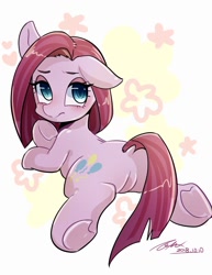 Size: 724x940 | Tagged: safe, artist:bbtasu, pinkie pie, pony, female, mare, pinkamena diane pie, solo