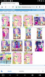 Size: 600x1024 | Tagged: safe, fluttershy, better together, equestria girls, spring breakdown, derpibooru, meta, screenshots