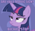 Size: 905x819 | Tagged: safe, derpibooru import, screencap, twilight sparkle, twilight sparkle (alicorn), alicorn, pony, ppov, meme, solo, unamused