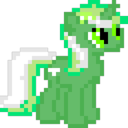 Size: 960x960 | Tagged: safe, artist:joeydr, oc, oc:upvote, pony, unicorn, derpibooru, derpibooru ponified, female, mare, meta, pixel art, ponified, simple background, solo, transparent background