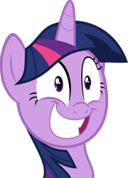 Size: 1280x1778 | Tagged: safe, artist:jp, derpibooru exclusive, derpibooru import, twilight sparkle, twilight sparkle (alicorn), alicorn, pony, top bolt, .svg available, faic, female, grin, mare, open mouth, simple background, smiling, solo, squee, svg, transparent background, twilight sparkle is best facemaker, vector