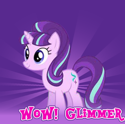 Size: 524x521 | Tagged: safe, editor:sponandi, starlight glimmer, pony, unicorn, background removed, derpibooru, joke, meme, meta, spoilered image joke, wow! glimmer