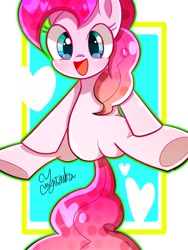 Size: 900x1200 | Tagged: safe, artist:yuyutsuka_0130, pinkie pie, earth pony, pony, female, mare, solo