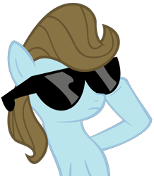 Size: 2840x3263 | Tagged: safe, artist:iamthegreatlyra, beauty brass, earth pony, pony, base used, female, high res, mare, simple background, solo, sunglasses, transparent background